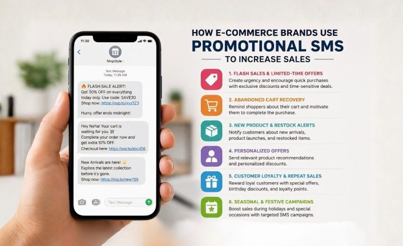 How E-Commerce Brands Use Promotional SMS to Increase Sales?
