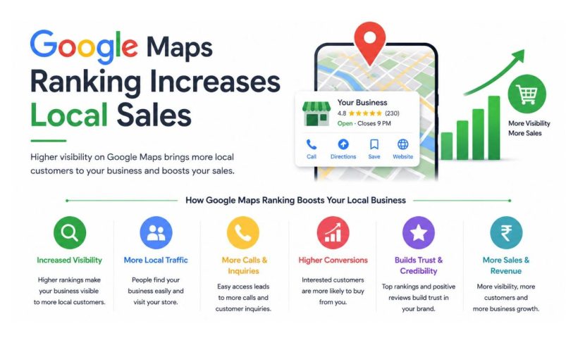 How Google Maps Ranking Increases Local Sales?