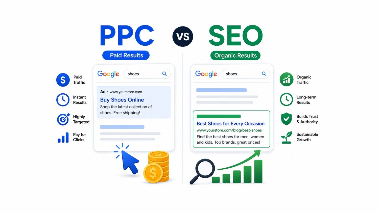 PPC vs SEO: Which Generates Better Long-Term Results?
