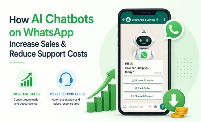 How AI Chatbots on WhatsApp Increase Sales & Reduce Support Costs: A Complete Guide for Modern Businesses