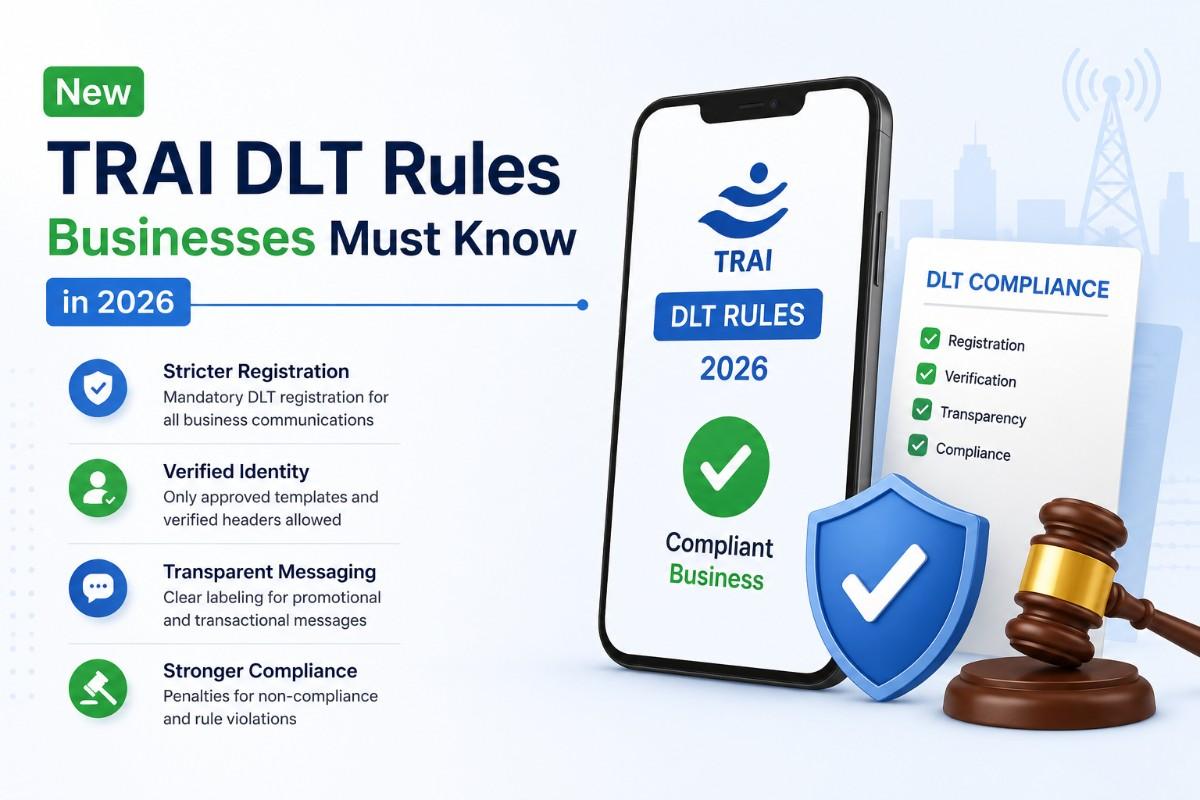 New TRAI DLT Rules Businesses Must Know in 2026