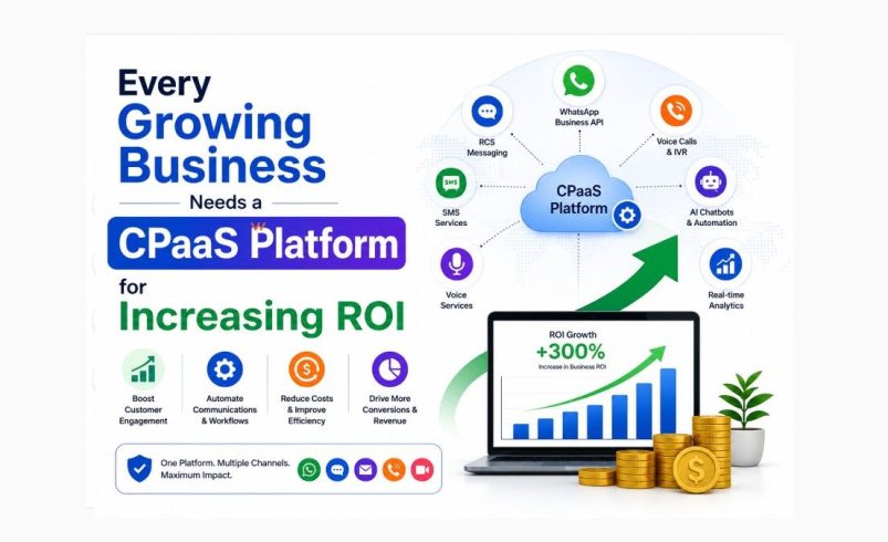 Why Every Growing Business Needs a CPaaS Platform for increasing ROI?