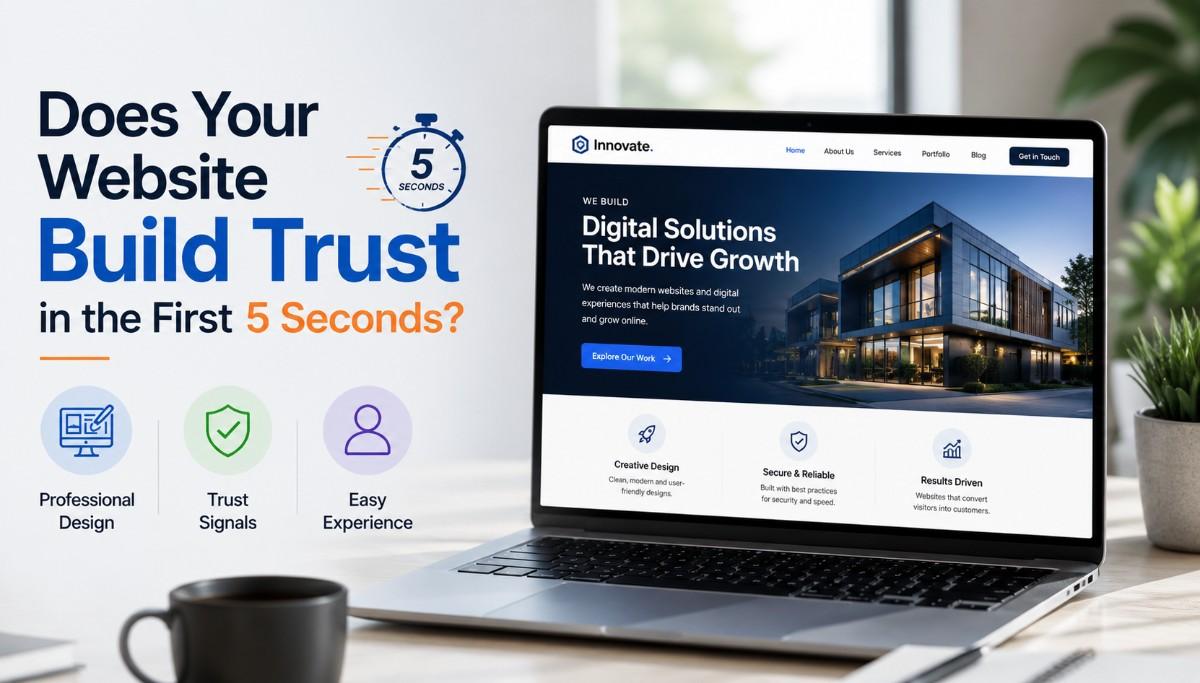 Does Your Website Build Trust in the First 5 Seconds?