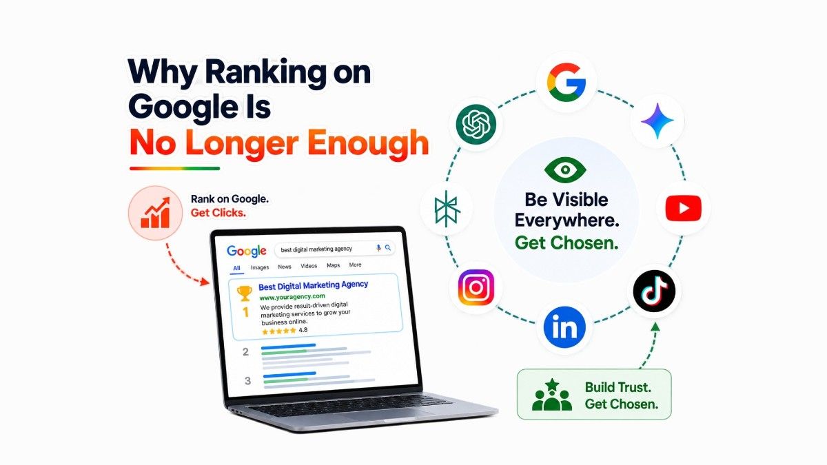 Why Ranking on Google Is No Longer Enough: What Businesses Need to Do in 2026