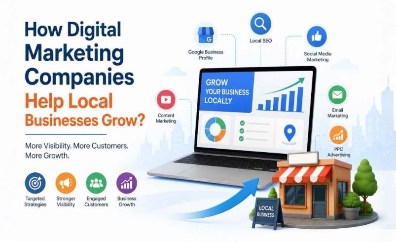 How Digital Marketing Companies Help Local Businesses Grow?