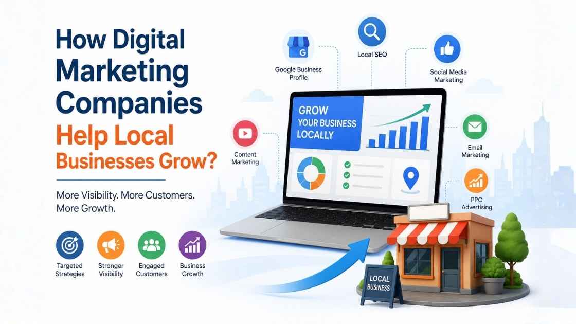 How Digital Marketing Companies Help Local Businesses Grow?