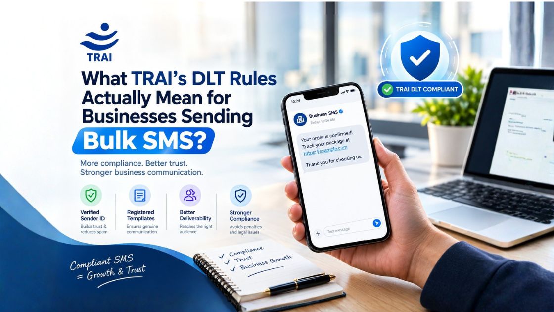 What TRAI's DLT Rules Actually Mean for Businesses Sending Bulk SMS