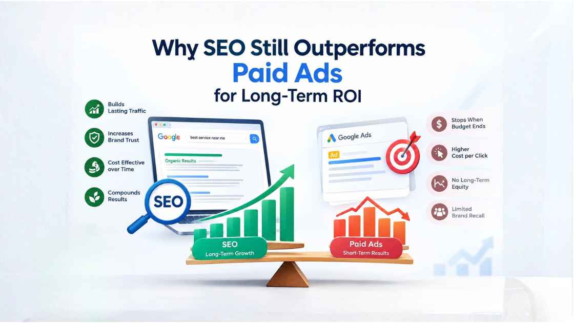 Why SEO Still Outperforms Paid Ads for Long-Term ROI?