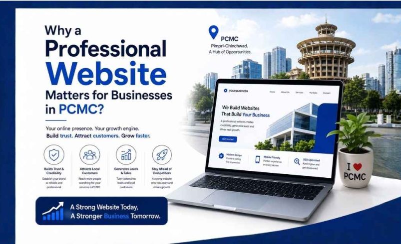 Why a Professional Website Matters for Businesses in PCMC?