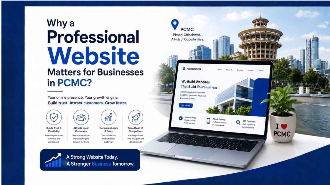 Why a Professional Website Matters for Businesses in PCMC?