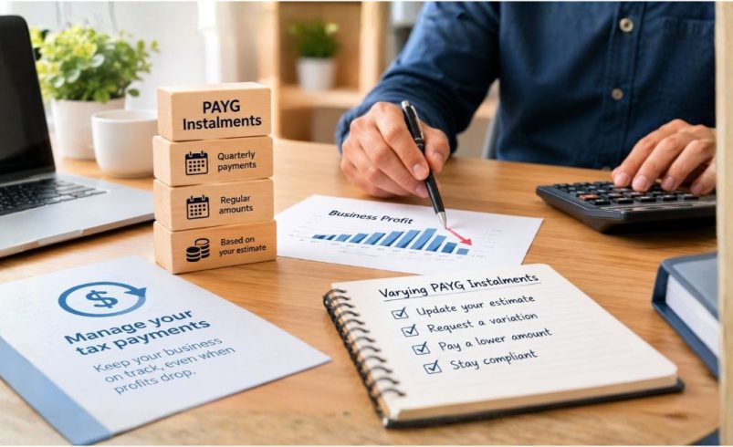 How Do PAYG Instalments Work, and How Can You Vary Them When Profit Drops?