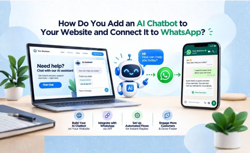 How Do You Add an AI Chatbot to Your Website and Connect It to WhatsApp?