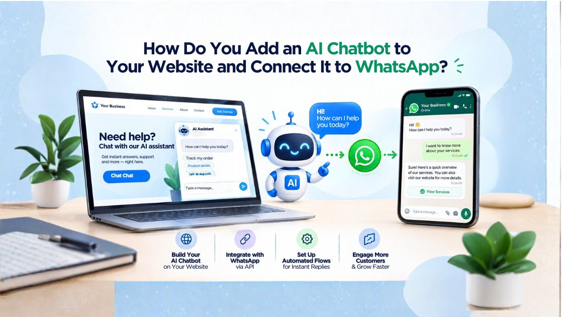 How Do You Add an AI Chatbot to Your Website and Connect It to WhatsApp