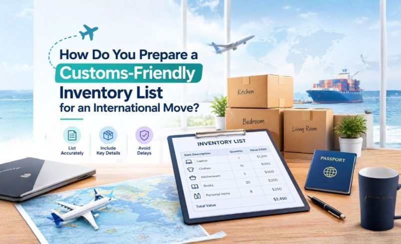 How Do You Prepare a Customs-Friendly Inventory List for an International Move?